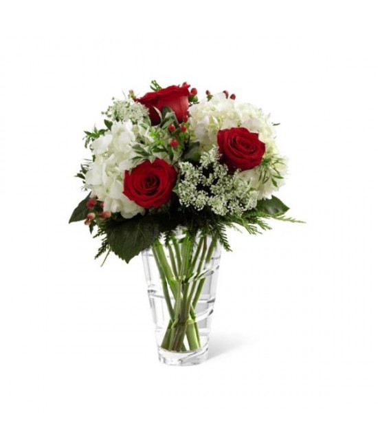 The Vera Wang Holiday Elegance Bouquet The Vera Wang Holiday Elegance Bouquet